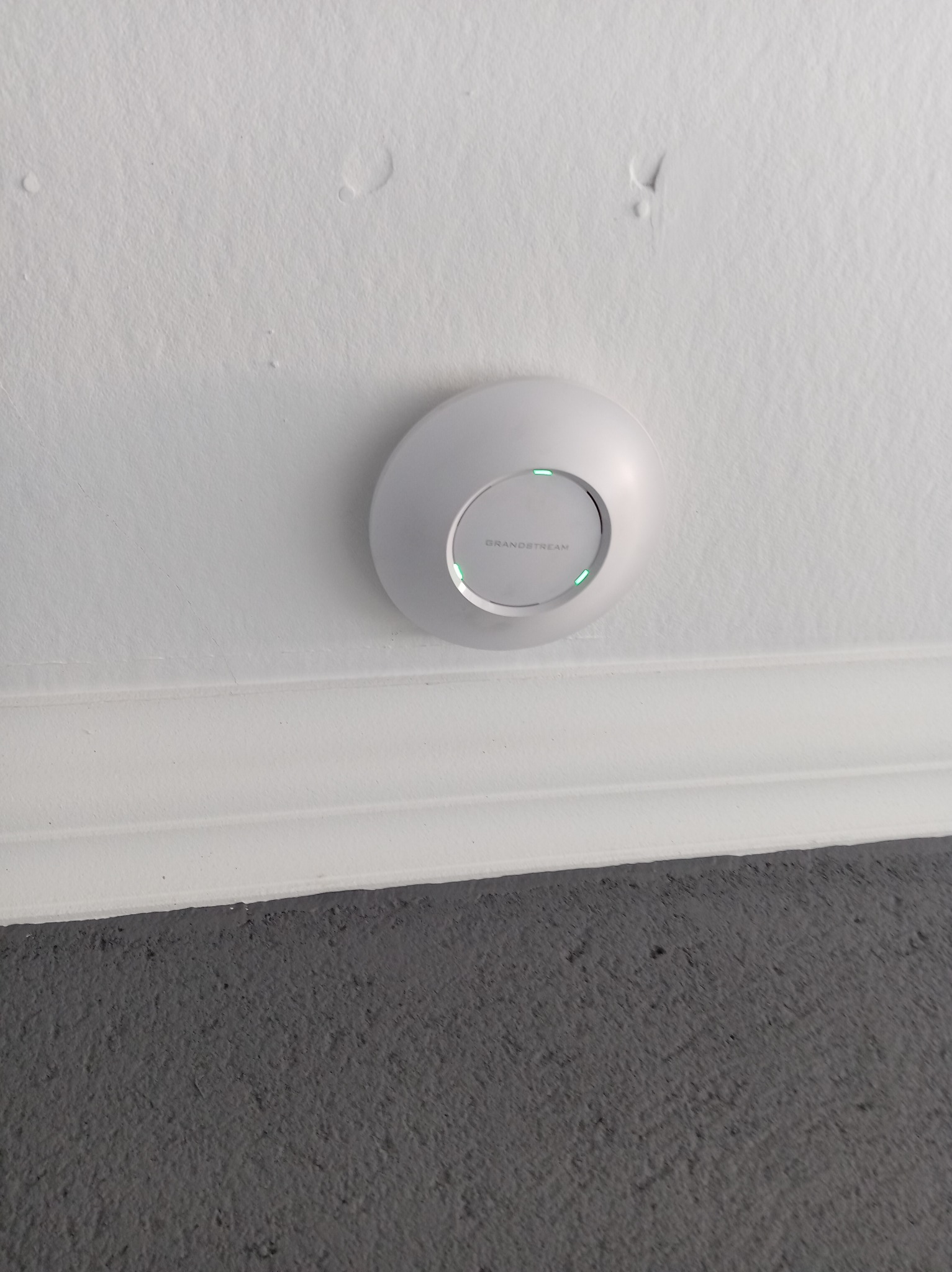 A professionally installed wireless access point